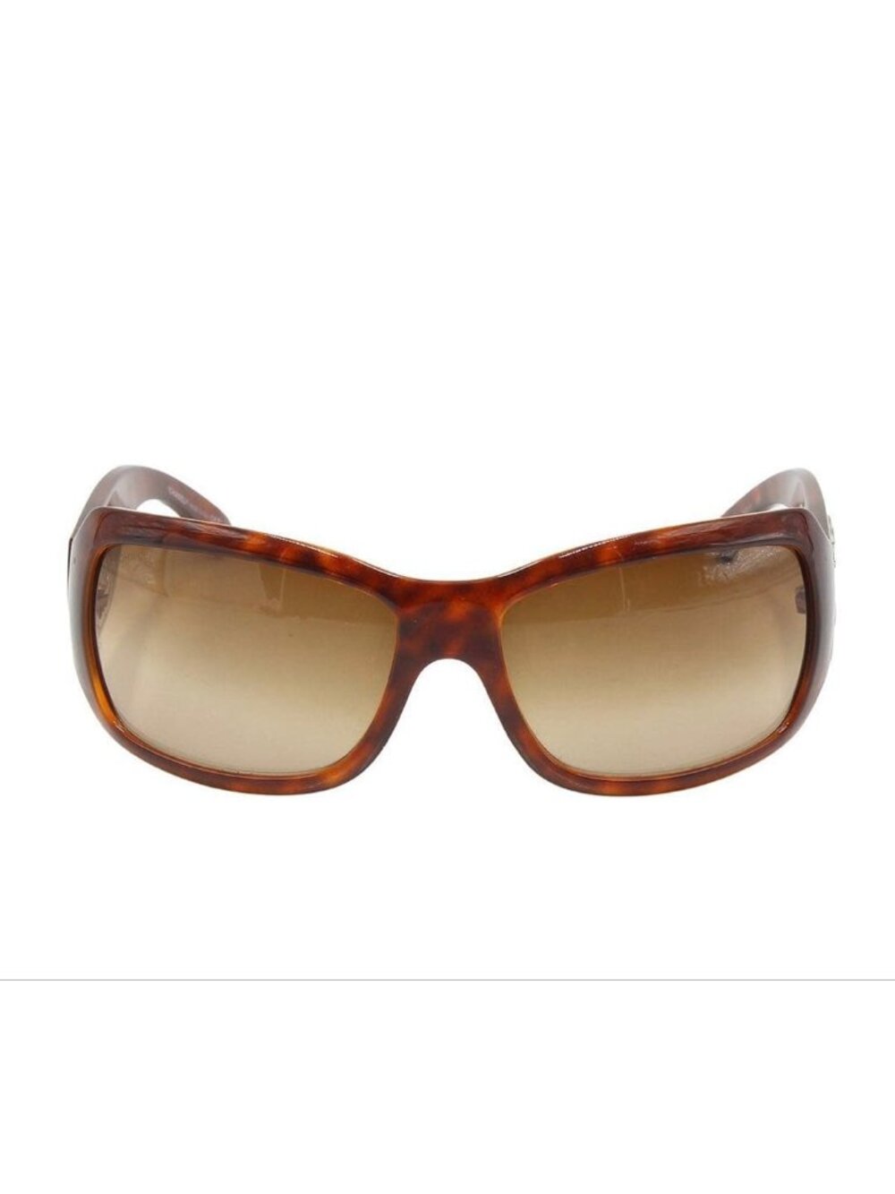 Chanel CC Logo Tortoiseshell Sunglasses Eyewear - Picture 3 of 10